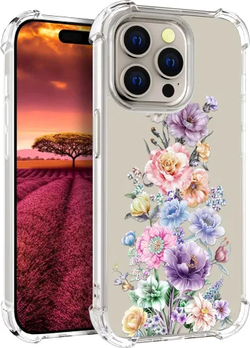 Vista 46 de Funda compatible con iPhone 15, bonita funda transparente para mujer, funda de silicona transparente para teléfono, color negro, tigre poderoso