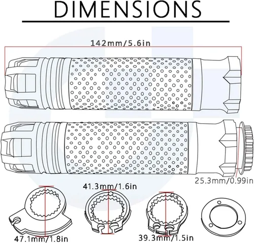 Vista 3 de Para Yamaha FZ-07 2014 2015 2016 2017 2018 Fz07 Accesorios de motocicleta Manija de freno CNC ajustable palanca de embrague de freno Barra de mano 10