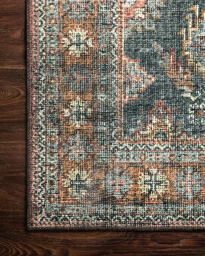 Vista 7 de Loloi II Colección Skye SKY-10 - Alfombra de pasillo, 2'-6" x 10'-0", Mar/Óxido