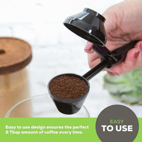 Vista 8 de Café Flow - Cápsulas de café reutilizables de acero inoxidable de Perfect Pod + EZ-Scoop (paquete), compatible con cafeteras Keurig y seleccionadas