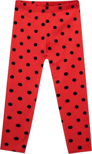 Vista 4 de Miraculous Conjunto de camiseta y leggings de mariquita para niña, traje de superhéroe de 2 piezas para niños