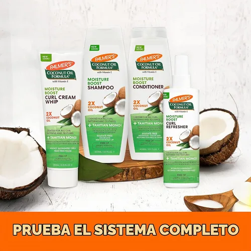 Vista 11 de Palmer's Crema batidora para rizos Moisture Boost con fórmula de aceite