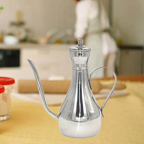 Vista 8 de Botella dispensadora de aceite de acero inoxidable, botella