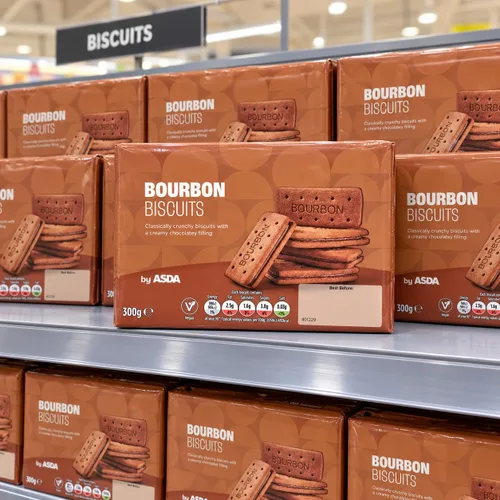 Vista 8 de Asda Galletas Bourbon 10.58 oz
