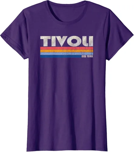 Vista 12 de Camiseta vintage de los años 80 estilo Tivoli NY
