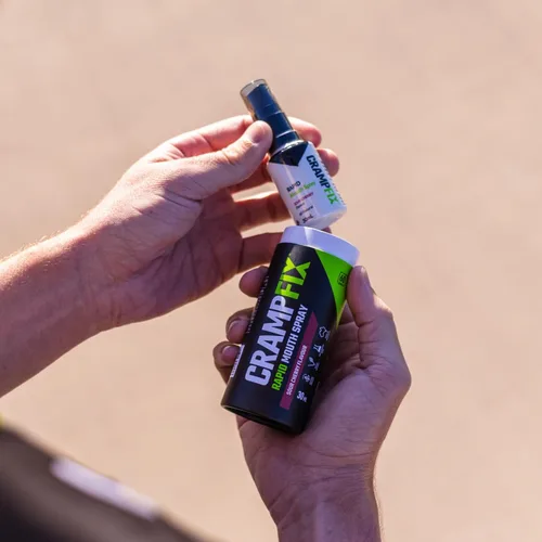 Vista 3 de CRAMPFIX Spray para calambres en las piernas, calambres nocturnos, totalmente natural, spray bucal para aliviar los calambres musculares rápidos