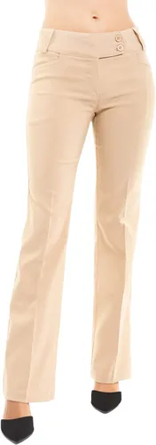 Vista 165 de Design by Olivia Pantalones de oficina de corte holgado para mujer