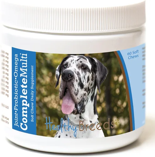 Vista 142 de Healthy Breeds Affenpinscher todo en uno multivitamínico suave masticable 60