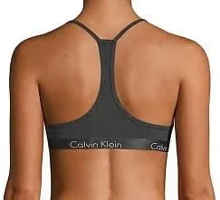 Vista 2 de Calvin Klein womens Motive Cotton Lightly Lined Bralette