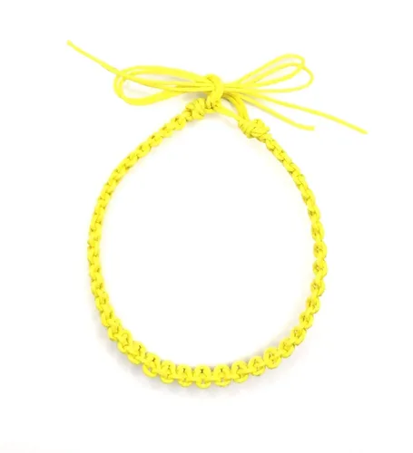 Vista 36 de Hemp Anklet Adjustable Tie On (Black)