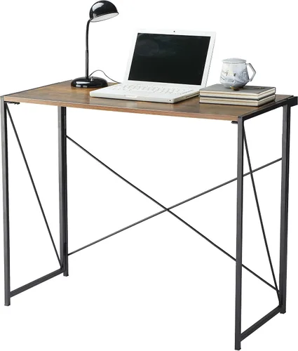 Vista 9 de Urban Lifestyle Escritorio plegable para computadora, mármol/plata