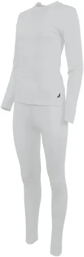 Vista 4 de Nautica Conjunto de ropa interior térmica de manga larga para mujer