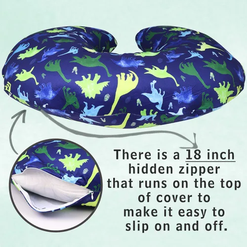 Vista 36 de Funda para almohada de lactancia TANOFAR, funda de almohada de lactancia neutral para bebés niños y niñas, funda de almohada de lactancia ultra
