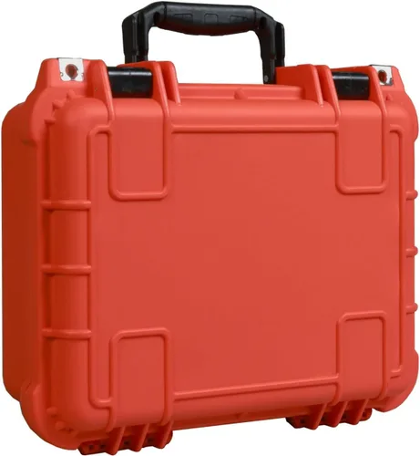 Vista 7 de Jack Boss Estuche rígido, 14 x 11.5 x 6.5 pulgadas, portátil, resistente al clima, impermeable, funda protectora para cámara con espuma Negro