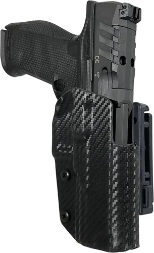 Vista 7 de Black Scorpion Gear Pro IDPA Competition Holster se adapta a Walther PDP 5 pulgadas Negro