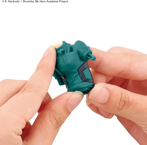 Vista 6 de Bandai Hobby - My Hero Academia - Izuku Midoriya, Kit de modelo de grado básico de Bandai Spirits
