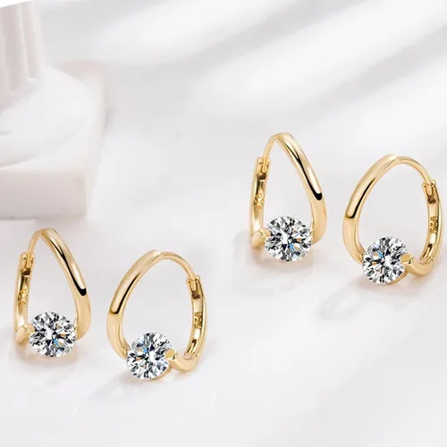 Vista 5 de Aretes linfáticos para mujer en Prime Yoopulse, aretes linfáticos para terapia de linfvidad, aretes de germanio, joyería de drenaje linfático