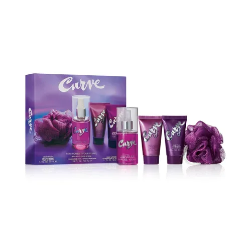 Vista 13 de Curve Crush Perfume para Mujer, Relleno de Media para Ella, Aroma Casual de Día o Noche, 1.0 fl oz Eau de toilette floral para mujer con notas