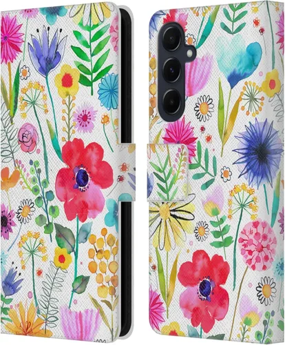 Vista 174 de Head Case Designs Officially Licensed Ninola Butterfly Nature Spring Floral Leather Wallet Case Compatible with Samsung Galaxy A07 4G