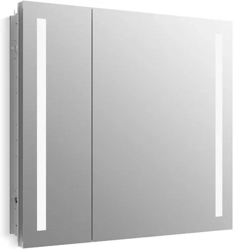Vista 13 de KOHLER 99001-NA Verdera - Botiquín de baño de 15 pulgadas de ancho x 30 pulgadas de alto con espejo de aumento, gabinete de pared de baño empotrado