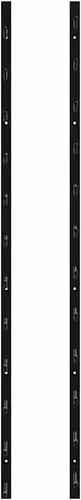 Vista 5 de Wall Mounted Wine Rack for 12 Bottles Black Iron