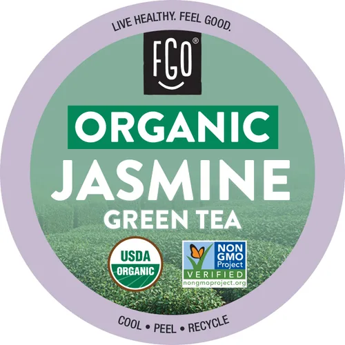 Vista 6 de FGO Cápsulas K-Cup de té negro orgánico Chai para Keurig, 24 unidades (paquete de 1), té negro premium con especias Chai es orgánico por la USDA