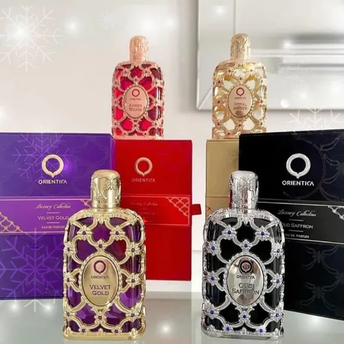 Vista 3 de Orientica Luxury Amber Noir Body Mist 8oz/236ml - Spray corporal para hombres y mujeres