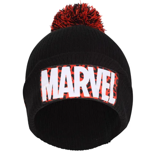 Vista 2 de Gorro Marvel Leopard Logo Negro