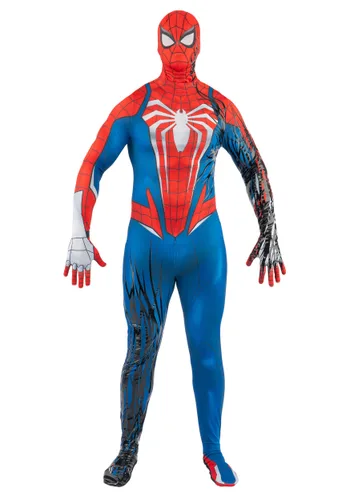 Vista 2 de Disfraz de Hombre Zentai Spider-Man Adv. Suit 2.0 Symbiote Takeover Multicolor