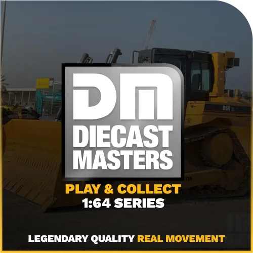 Vista 8 de Diecast Masters 1:64 Caterpillar D6R XL Bulldozer, Play & Collect Series Cat Trucks y equipo de construcción Modelo a escala 1:64