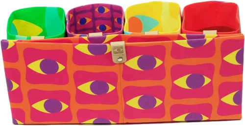 Vista 2 de Bolsa magnética desmontable en bolsa organizadora para bolso, bolso de mano, mochila - muchos estilos, altura de 5 y 7 pulgadas