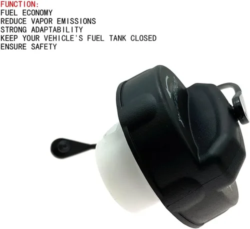 Vista 3 de Tapa de llenado de gas del depósito de combustible para Chrysler Dodge Reemplazar 4766579AB 4766579AA Compatible con Chrysler 200 2011-2014