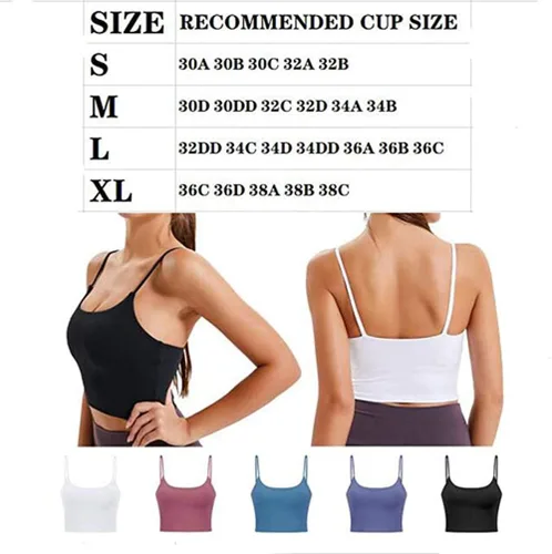 Vista 6 de Camiseta sin mangas de yoga para mujer con brasier integrado, brasier deportivo acolchado, camiseta sin mangas, camiseta sin mangas, camiseta sin