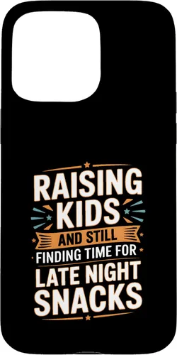 Vista 31 de Raising Kids and Still Finding Time for Late Night Snacks Case for iPhone 17