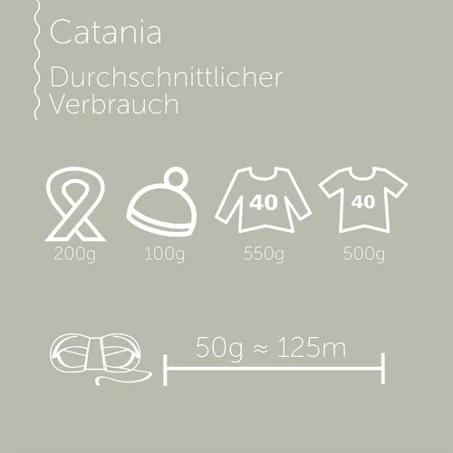 Vista 4 de Schachenmayr Catania, 50G Altrosa Hilos para tejer a mano