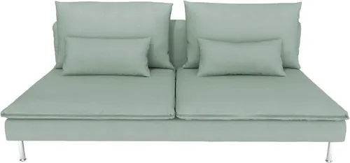 Vista 34 de Funda de sofá para IKEA Soderhamn 3 asientos 73.25 pulgadas, no durmiente, 989-1
