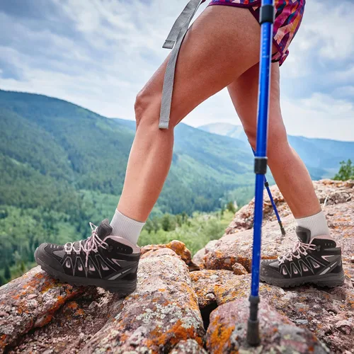 Vista 3 de NORTIV 8 Botas de senderismo impermeables para mujer botas de senderismo al aire libre senderismo campamento senderos