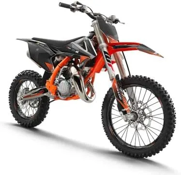 Vista 4 de Kit de base gráfica SX 105 SURGE Black Senge 2003-2005 compatible con KTM