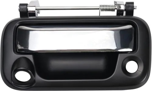 Vista 10 de TRQ Manija de compuerta trasera reforzada de metal cromado compatible con Dodge Ram 1500 2009-2010 2010 2500 3500 2011-2012