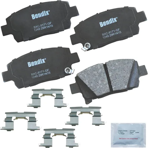 Vista 446 de Bendix - Pastillas de freno Priority1 CFM149 para Blue Bird TC1000, Chevrolet C30, Pickup, C35, C3500HD, G30, Van, K30, P30, R30, R3500, V30, V3500