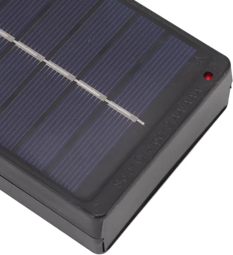 Vista 5 de Cargador de batería de panel solar, caja de carga portátil de 1W 4V para baterías AA AAA 1.2V suministros al aire libre, paneles solares