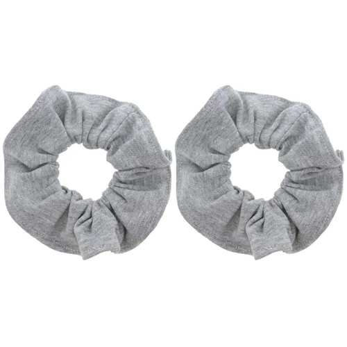 Vista 20 de Set of 2 Large Solid Scrunchies (Beige)