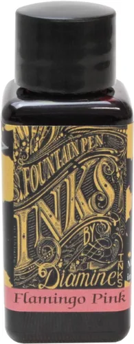 Vista 19 de Tinta embotellada para pluma estilográfica Diamine, 30 ml - Ámbar