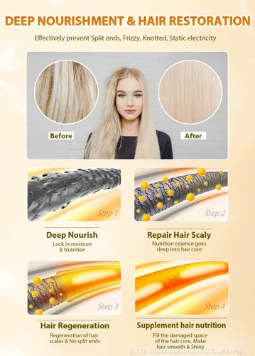 Vista 12 de Samnyte Barra de cera para el cabello Flyaway, barra domadora de cabello Fly Away para cabello de bebé, barra de acabado de cabello funciona en 3