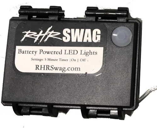 Vista 5 de RHR - Luces LED de carga con batería AA para caja de camión, luces LED de 18 pulgadas con interruptor y caja de batería AA