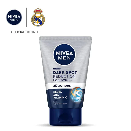 Vista 2 de Nivea Lavado facial para hombre con reducción de manchas oscuras (10 veces blanqueador), 3.4 fl oz