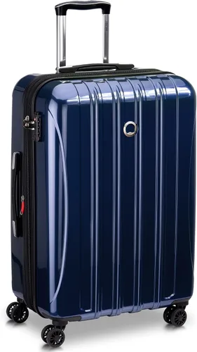 Vista 4 de DELSEY Paris, Helium Aero - Juego de 2maletas rígidas expandibles con ruedas giratorias, Azul cobalto