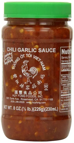 Vista 14 de Salsa de ajo y chile Huy Fong, 18 oz.