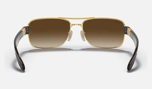 Vista 6 de Ray-Ban RB3522 Sunglasses For Men + BUNDLE with Designer iWear Complimentary Eyewear Care Kit