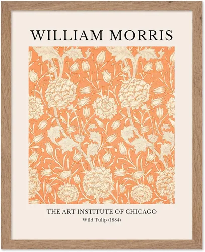 Vista 55 de Poster Master Impresión Vintage del Ladrón de Fresas - Póster Retro de William Morris - Arte de Patrón Floral - Regalo para Hombres y Mujeres
